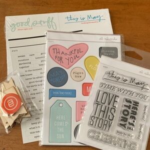 Scrapbooking Craft Set - Multicolor